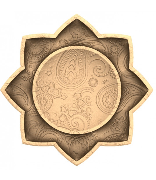 Floral Paisley Relief