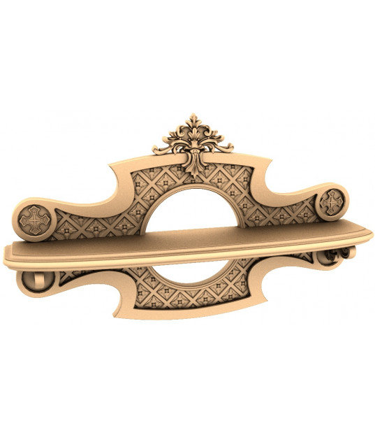 Baroque Elegance Wall Shelf