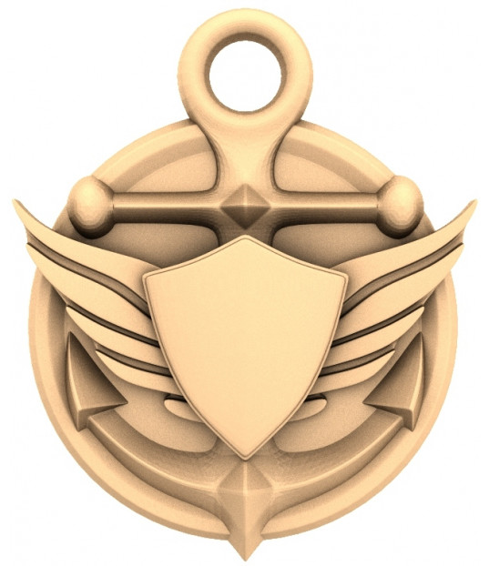 Winged Anchor Emblem