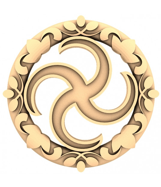 Celestial Floral Spiral