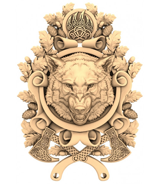 Wolf Guardian Crest