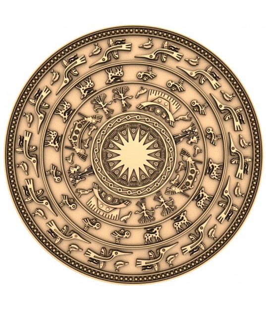 Solar Totem Relief