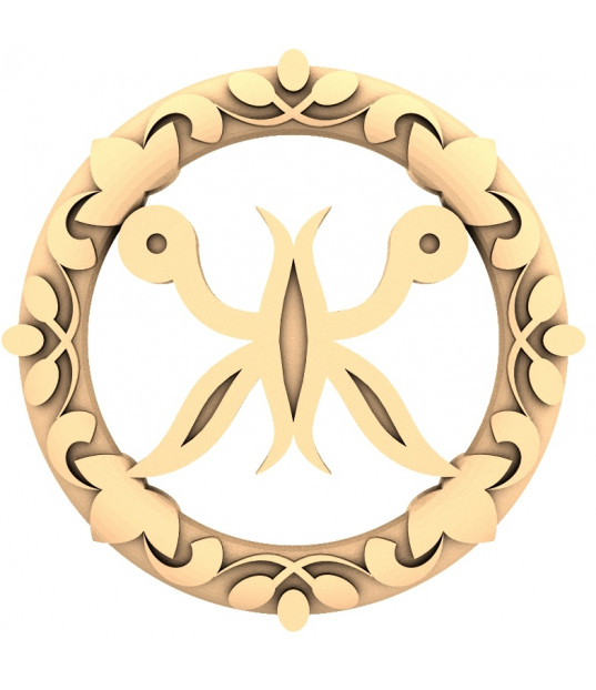 Floral Harmony Medallion