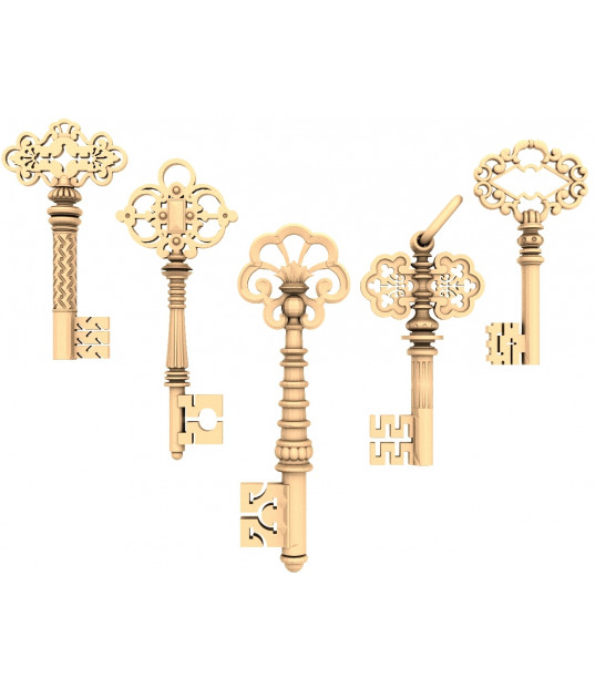 Vintage Key Collection