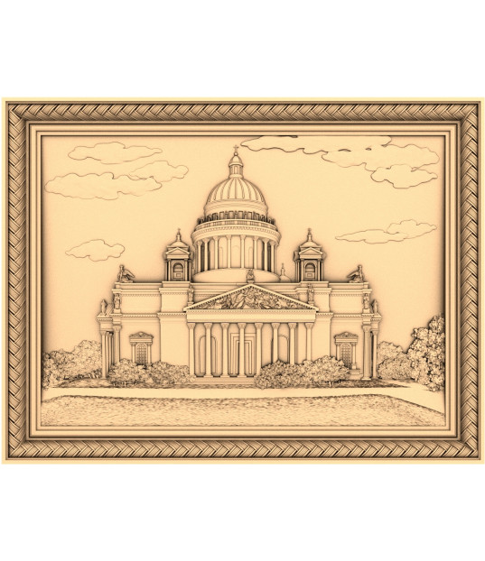 Majestic Cathedral Relief