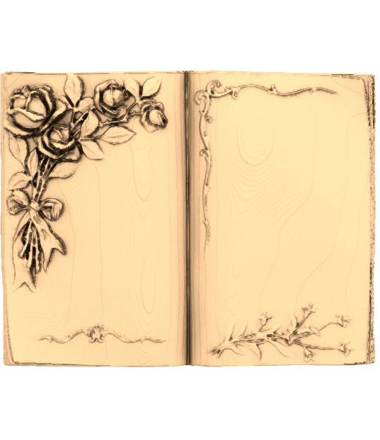 Vintage Floral Scroll
