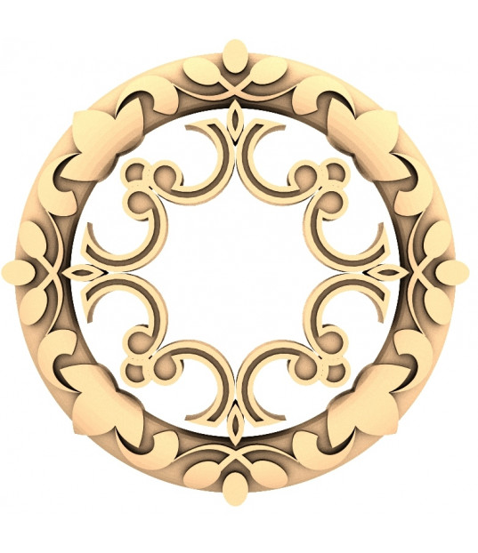 Ornate Floral Circle