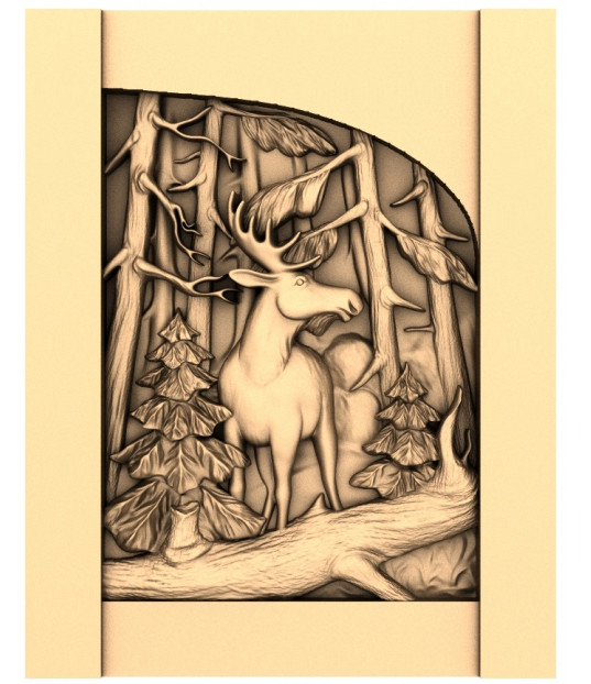 Majestic Forest Elk
