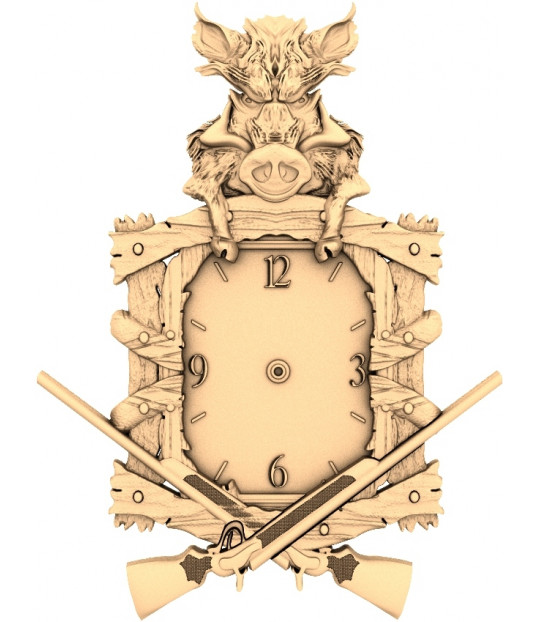 Wild Boar Clock