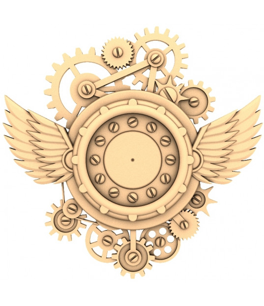 Winged Steampunk Gear