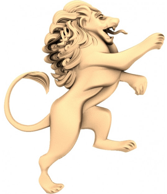 Majestic Lion Crest