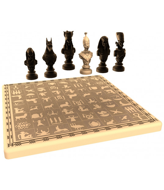 Ancient Egyptian Chess Set