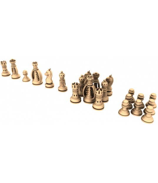 Royal Knights Chess Set
