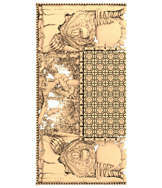 Bear Chess Board Adventure