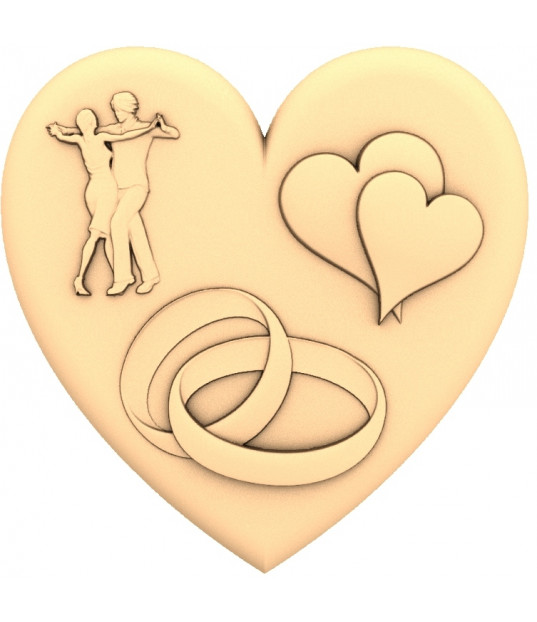 Eternal Love Heart Panel