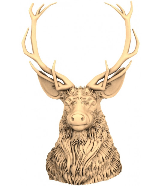 Majestic Stag Head