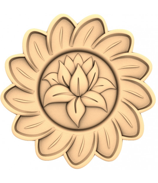 Lotus Blossom Medallion