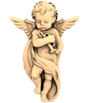 Heavenly Cherub Carving