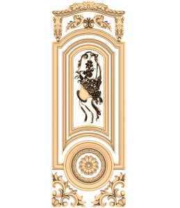 Floral Elegance Panel