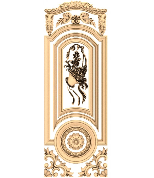 Floral Elegance Panel