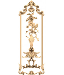 Floral Elegance Panel