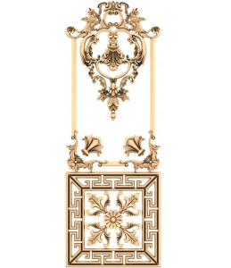 Baroque Elegance Panel