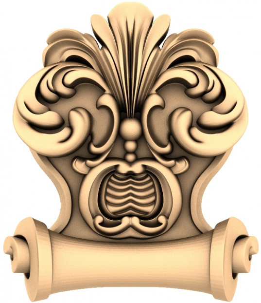 Baroque Acanthus Flourish