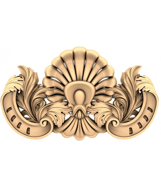 Elegant Shell Flourish