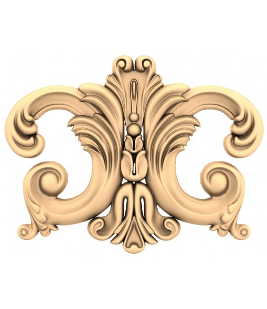 Elegant Flourish Crest