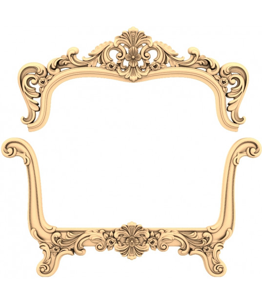 Majestic Scroll Frame