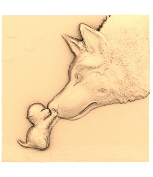 Wolves' Tender Moment