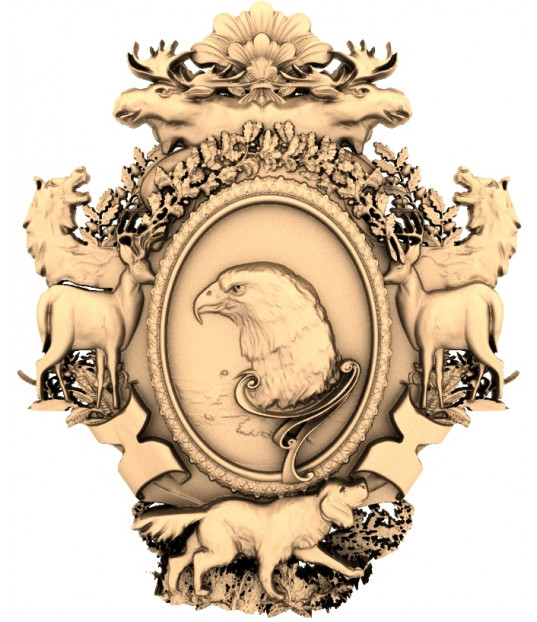 Majestic Wildlife Crest