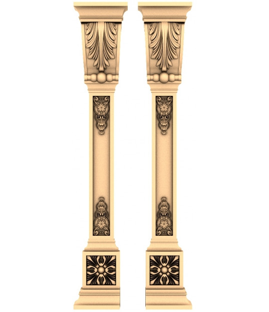 Regal Corinthian Pilasters