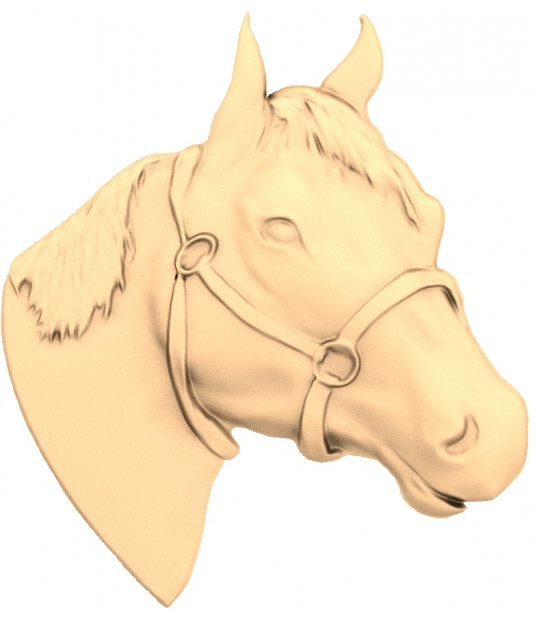 Graceful Equine Bust