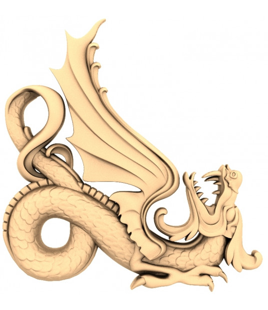 Majestic Serpent Dragon