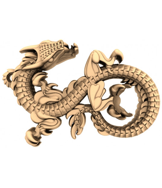 Majestic Dragon Relief