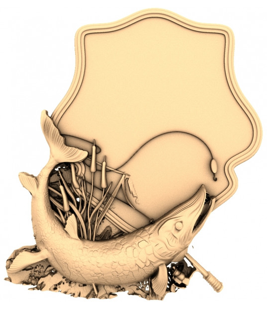 Pike Catcher Plaque