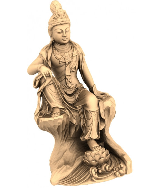 Serene Buddha Sculpture