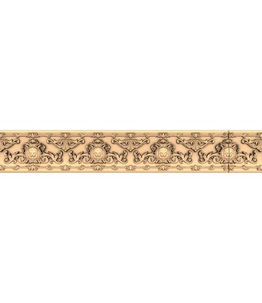 Baroque Lion Decorative Panel