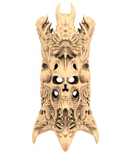 Ethereal Skull Mask