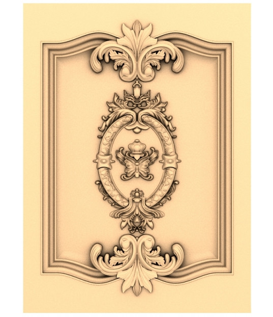 Regal Flourish Panel
