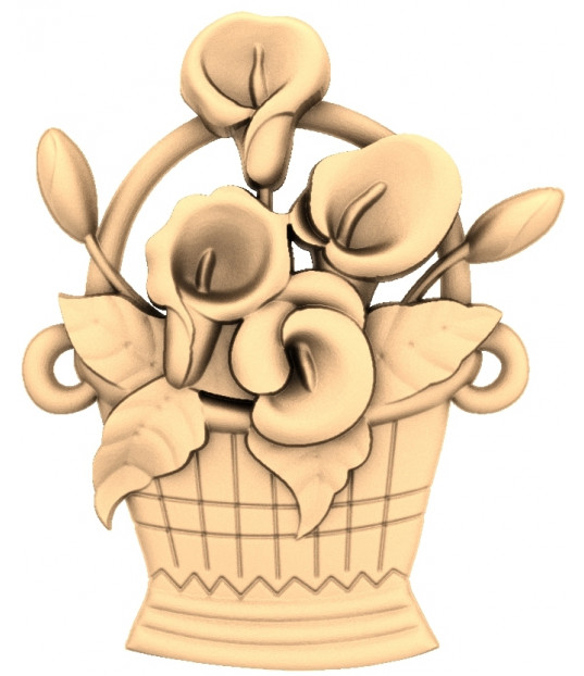 Calla Lily Basket