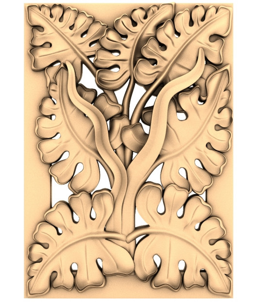 Monstera Leaf Relief