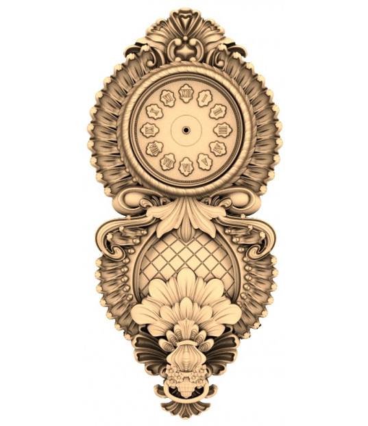 Ornate Regal Clock Face