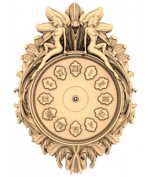 Eternal Elegance Clock Face