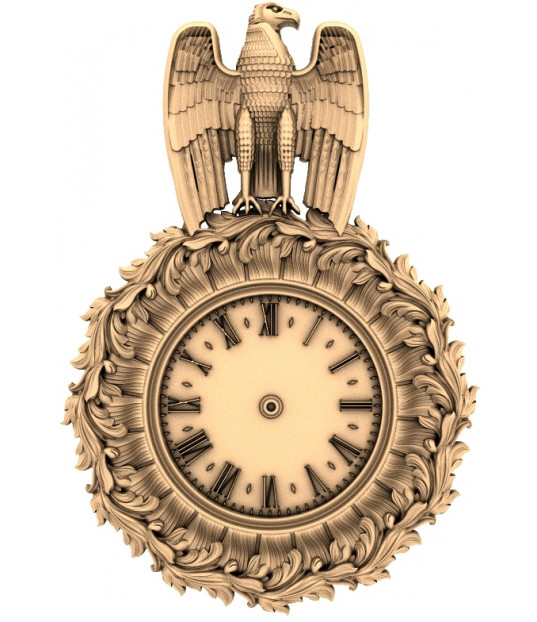 Imperial Eagle Wall Clock