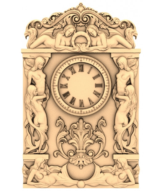 Serenity Clock Panel