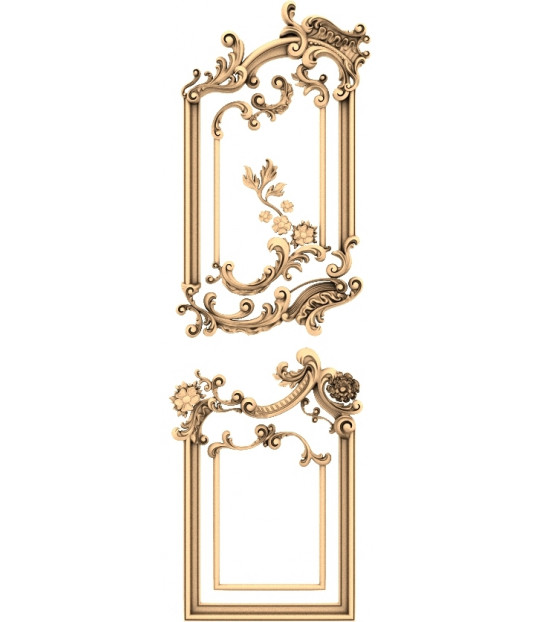 Floral Baroque Frames